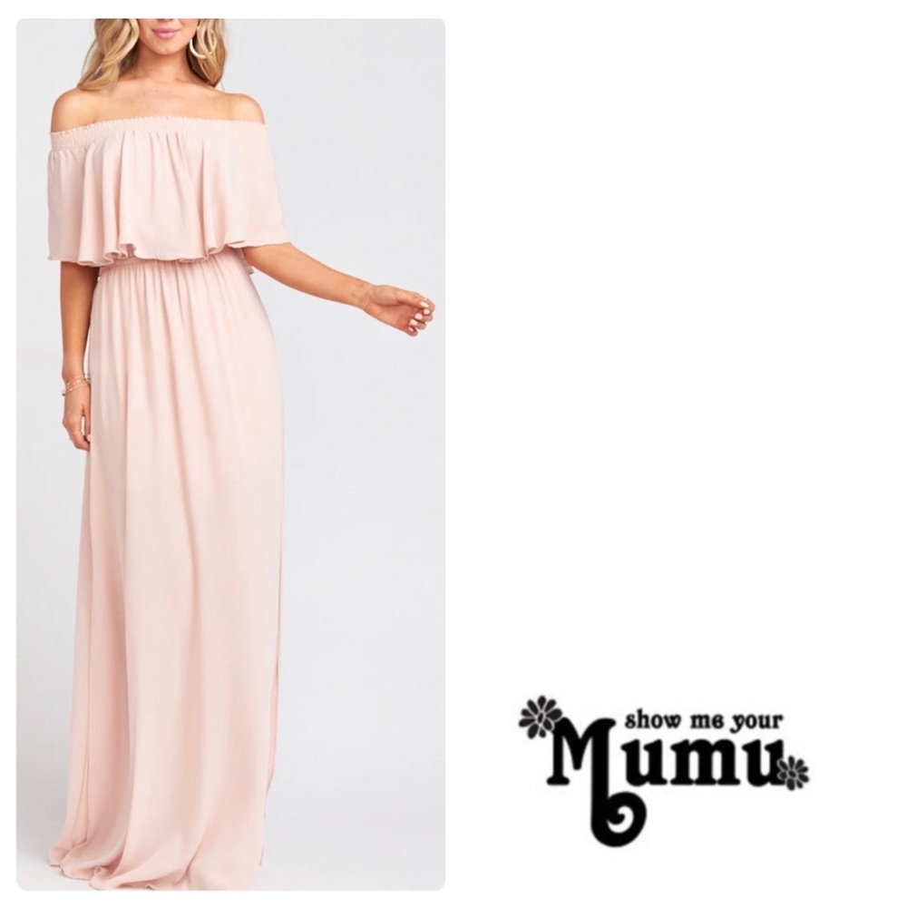 SMYM Hacienda Maxi in Dusty Blush Crisp